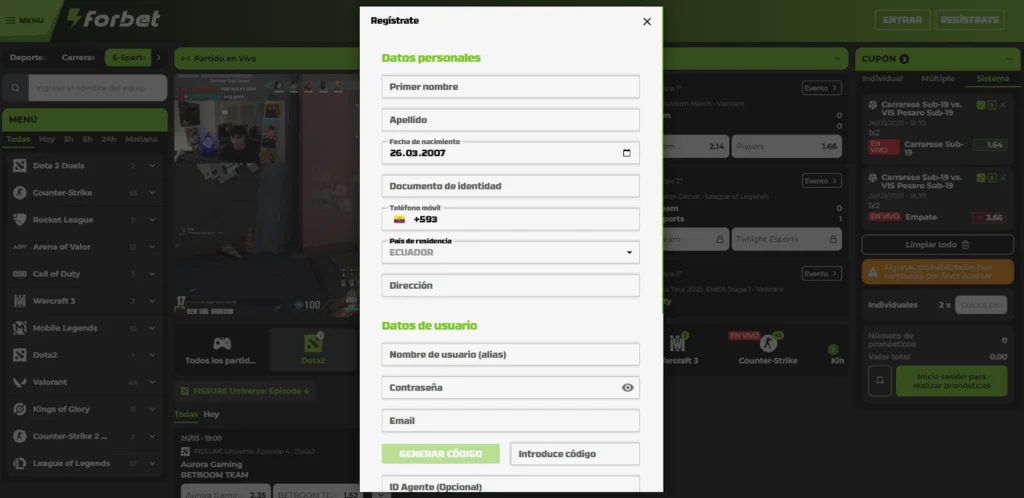 forbet apuestas deportivas